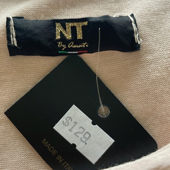 NT by Amati Chiffon Silk and Sequined 2 Piece Set Top and Pants - Picture 7 of 14